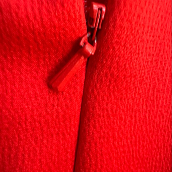 Forever New Red High Low A-Line V-neck Prom Cocktail Dress Size 6 - Picture 11 of 13